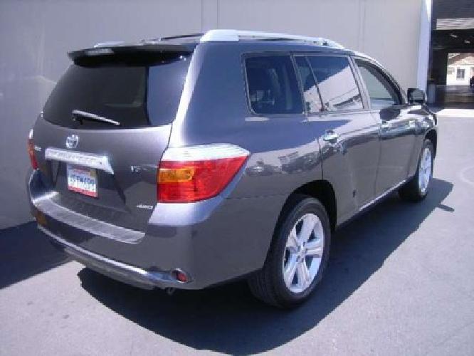 2009 toyota highlander limited 4wd w/ 3rd. row..one owner..certified in san rafael, ca