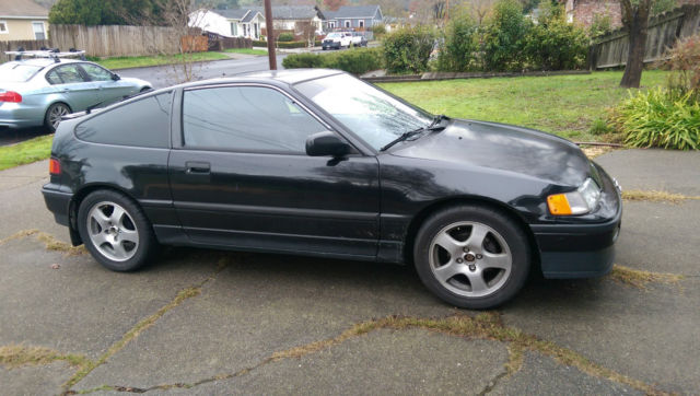 88 honda crx si, stock oem w/ edm + jdm upgrades, clean