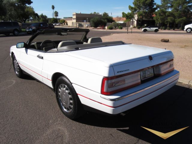 1993 cadillac allante convertible - only 39k miles - northstar v8 - very clean!