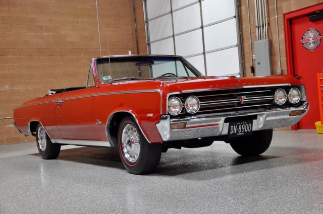 1964 oldsmobile 442 convertible all #'s matching heavily documented award winner