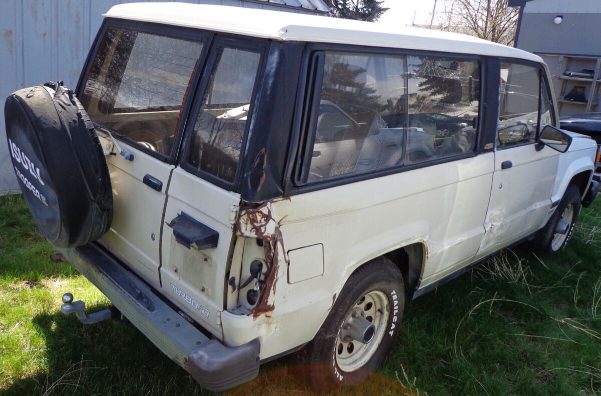 1986 isuzu trooper ii 2-door 2.2l turbo diesel