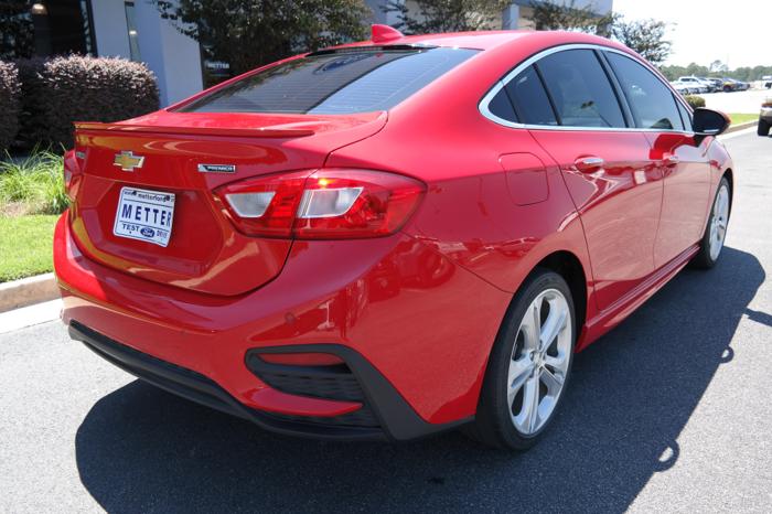 used 2016 chevrolet cruze premier sedan metter, ga 30439 for sale in excelsior, georgia