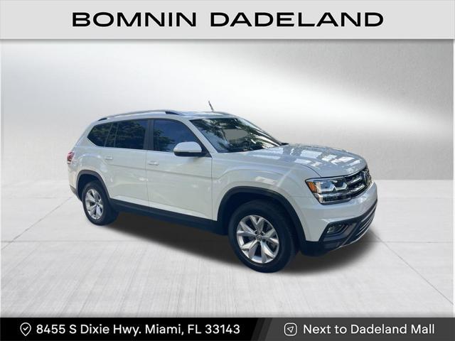 2018 volkswagen atlas 3.6l se w/technology
