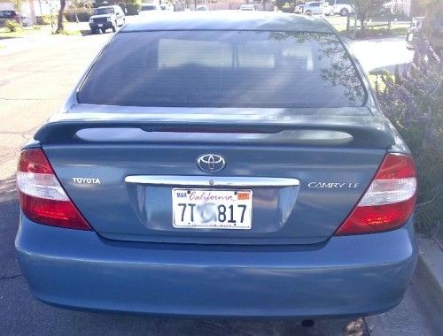 2002 toyota camry le for sale in california by owner