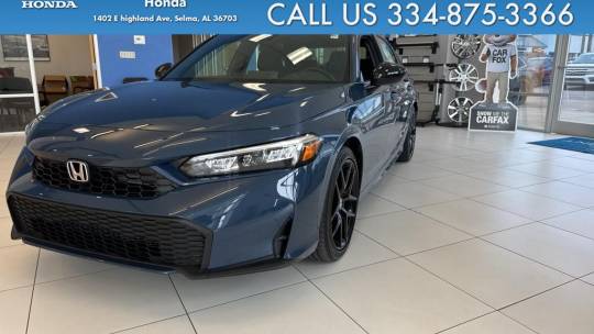 new 2025 honda civic hybrid sport sedan cvt