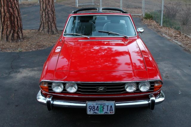 1973 triumph stag, complete frame-up restoration recently completed! stunning!