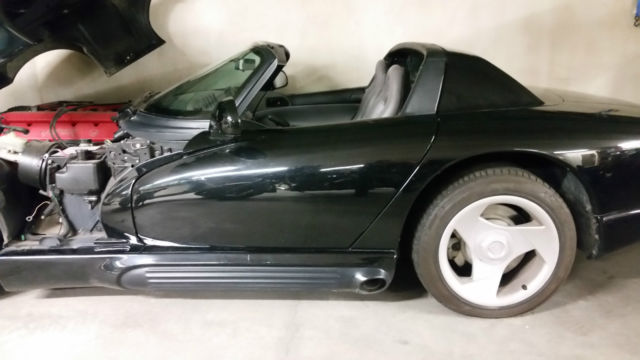 1994 dodge viper rt/10 (black) - 19,000 miles