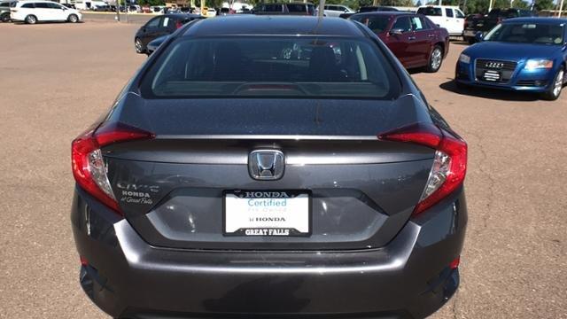 certified 2018 honda civic lx sedan great falls, mt 59405 for sale in great falls, montana