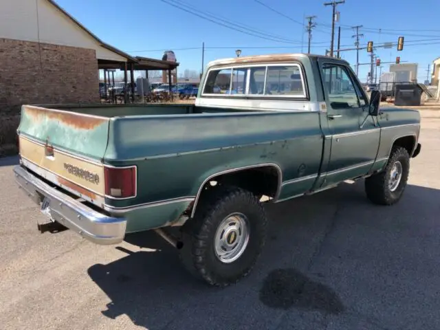 1978 chevy silverado k10 4wd short wide box pick up truck 4x4