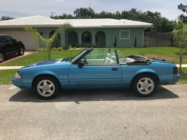 1992 "rare" ford mustang 5.0 lx convertible only 70k miles 1 of "268"