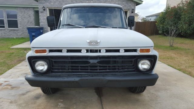 1966 ford f100 daily driver clear title manual shift straight 6 cylinder