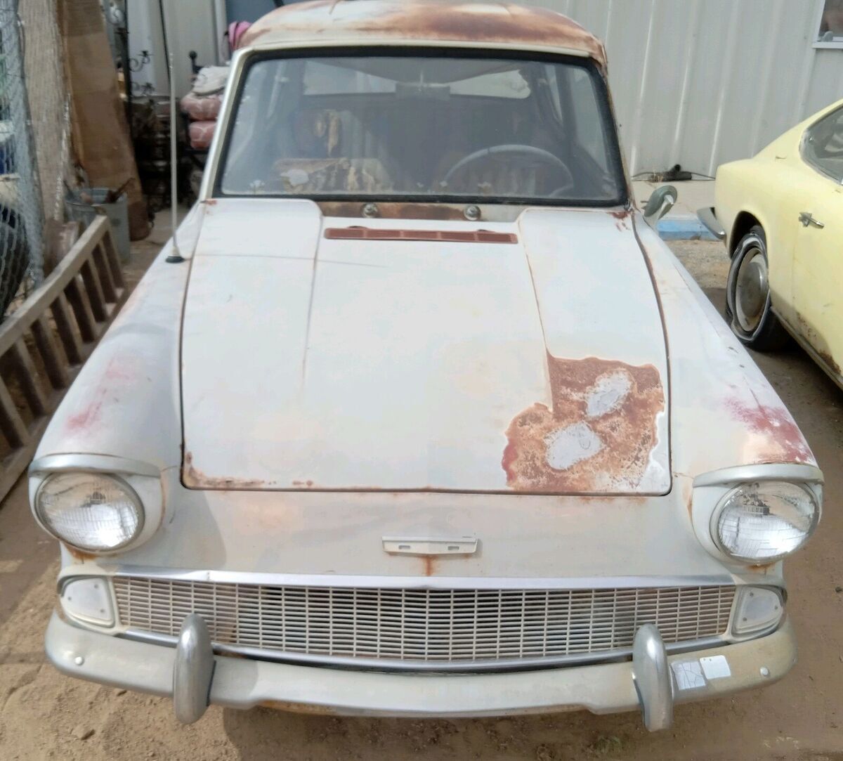 1965 ford anglia 105 e coupe grey rwd manual harry potter