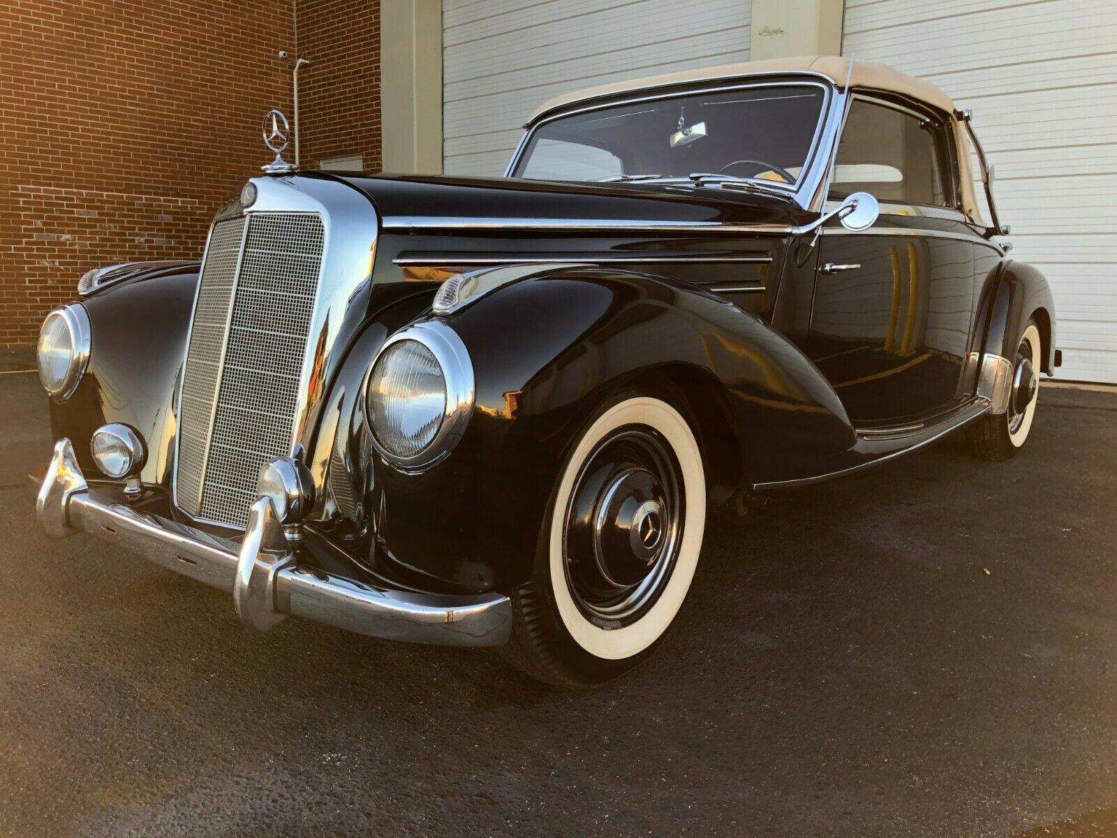 1953 mercedes-benz 200 series 220a rebuilt engine and trans 23565 miles
