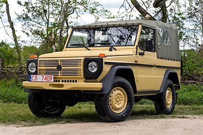 1990 mercedes daimler puch g250 diesel wolf military kevlar desert low miles!