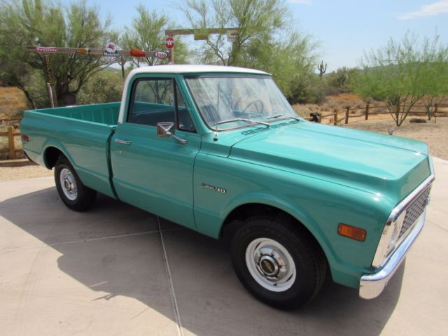 1972 c10 factory shortbed truck for sale "no reserve"