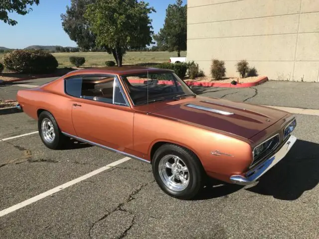 1967 plymouth barracuda coupe brown rwd automatic