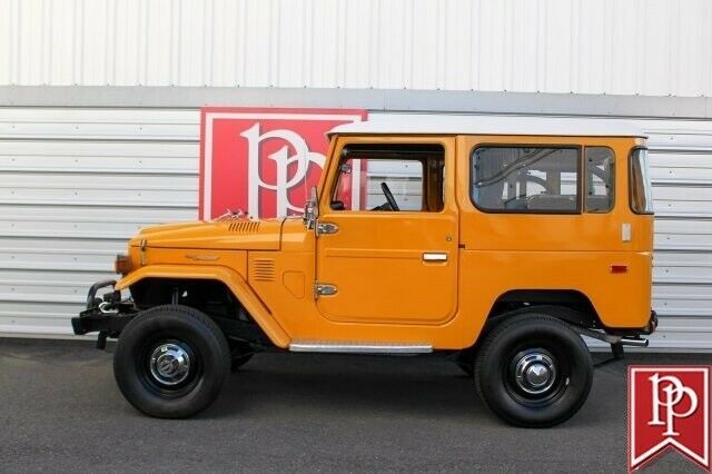 1973 toyota land cruiser fj40 0 yellow