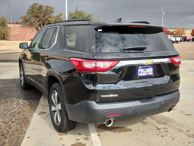 2020 chevrolet traverse lt leather