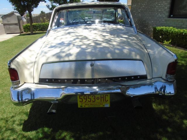 1963 studebaker gt hawk...289 v-8 (2 barrel carb), automatic trans, a/c, p/s, pb