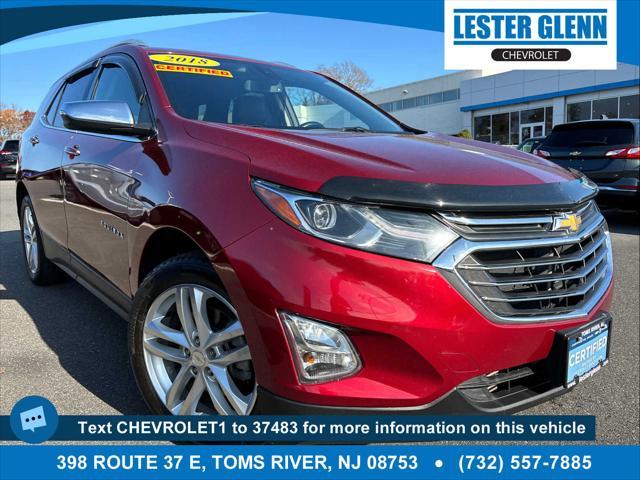 2018 chevrolet equinox premier w/2lz