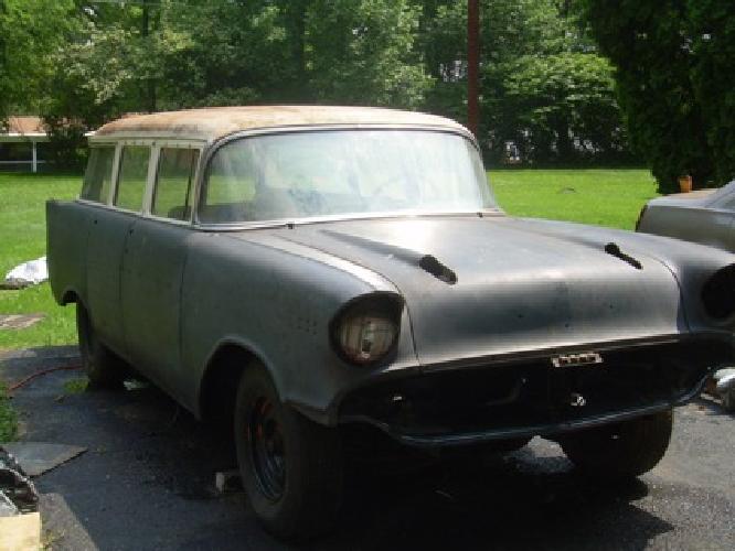 obo 1957 chevy belair wagon 4 door in xenia, oh