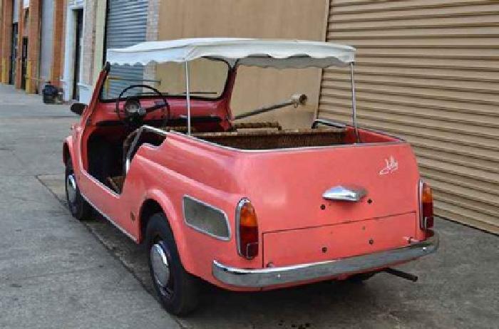 1958 red fiat jolly in astoria, ny