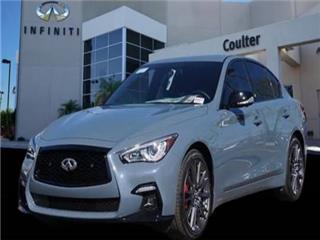 2024 Infiniti Q50 red sport 400