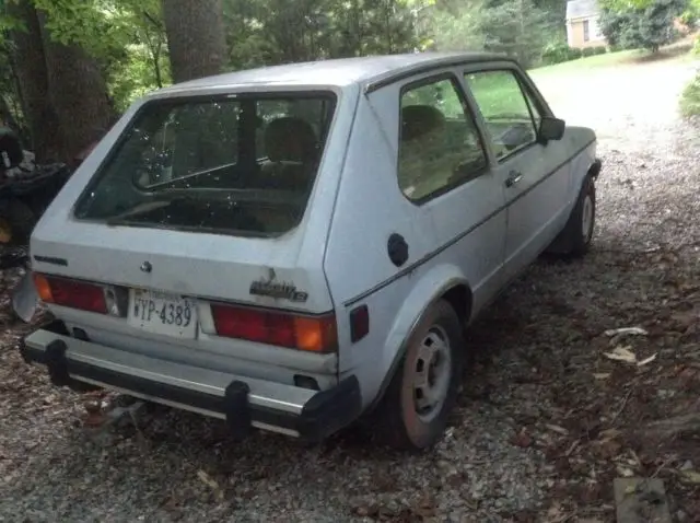 1981 vw volkswagen rabbit diesel ls 2 door