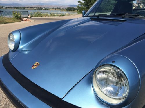 1986 porsche 911 cabriolet 3.2l - unmolested with no stories!