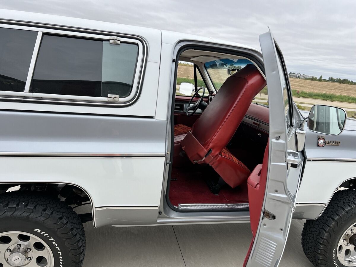 1978 chevrolet blazer k5 suv grey cheyenne