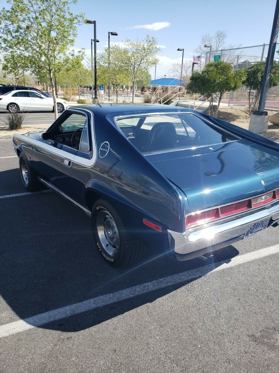 1970 amc amx 390 4 speed car with rare machine wheels