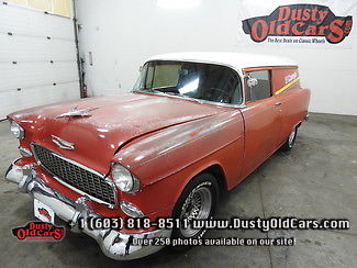 1955 red runs drives body interior vgood orig delivery!