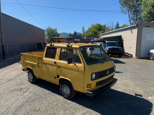 1991 vw doka double/crew cab truck vanagon diesel call 9124148993 runs great
