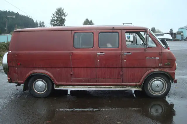 1972 ford van e200, 302 with automatic, power steering, powerarm6000
