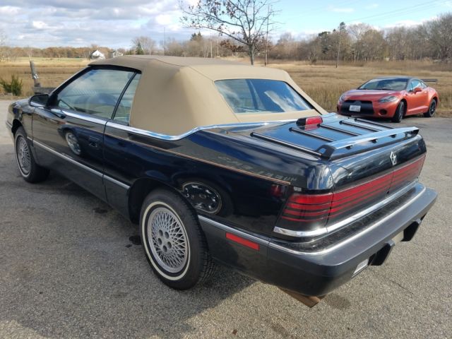 1990 chrysler lebaron convertible, 28k orig mi,1owner,garaged,no rust,as new!!!