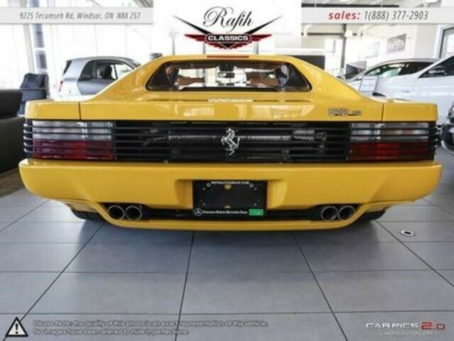 yellow ferrari testarossa with 16,002 miles available now!