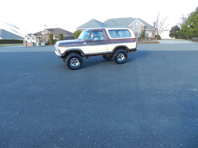 1979 ford bronco ranger xlt 4x4 f150 original paint and body solid. collector