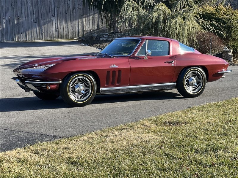 1966 chevrolet corvette coupe l36 427390 4-speed