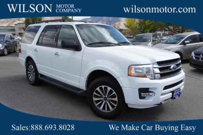 2017 ford expedition xlt 4x4 xlt 4dr suv for sale in logan, utah