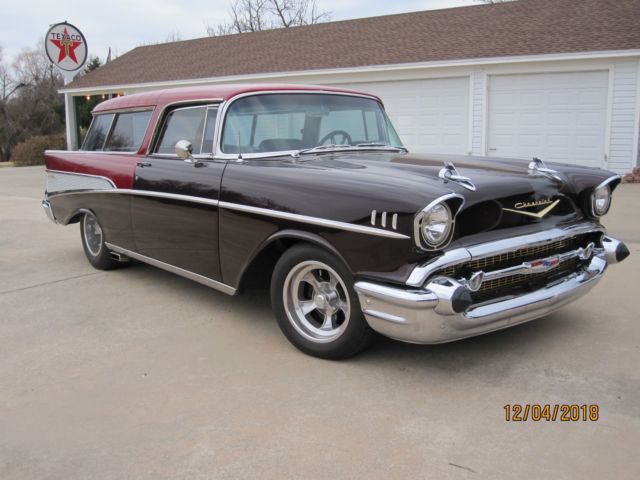 1957 chevrolet chevy nomad belair restomod station wagon