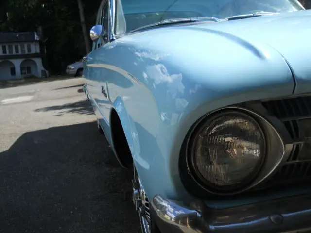 1961 falcon futura rare bucket seat model one owner california car all stock!