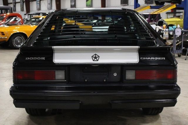 1985 dodge charger 65124 miles black coupe 2.2l i4 5 speed manual