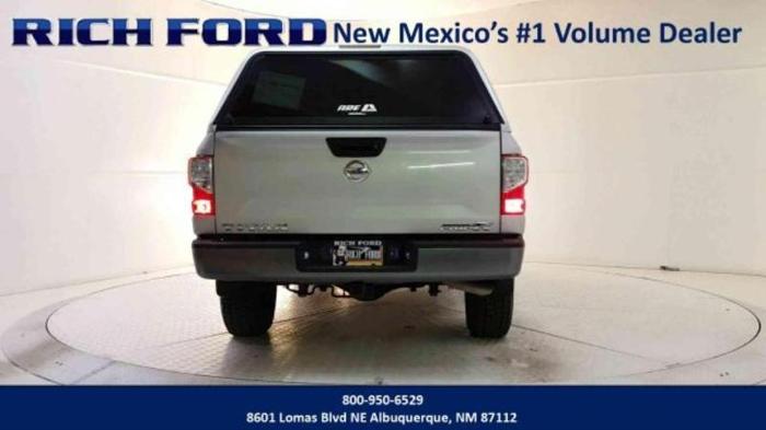 2017 nissan titan pro-4x 4x4 pro-4x 4dr crew cab for sale in albuquerque, new mexico