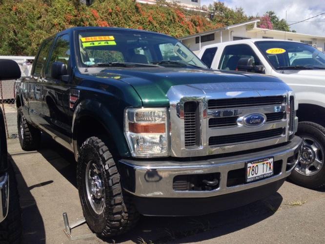 2008 ford super duty f-250 srw 4wd crew cab 156 xl for sale in aiea, hawaii