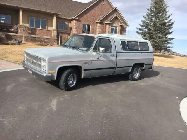1984 chevy c10 squarebody chevrolet silverado gmc scottsdale custome deluxe