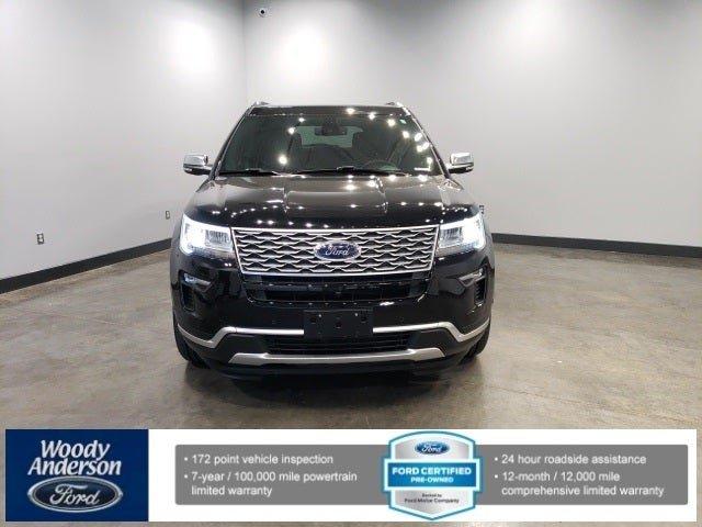 certified 2018 ford explorer 4wd platinum huntsville, al 35816 for sale in huntsville, alabama