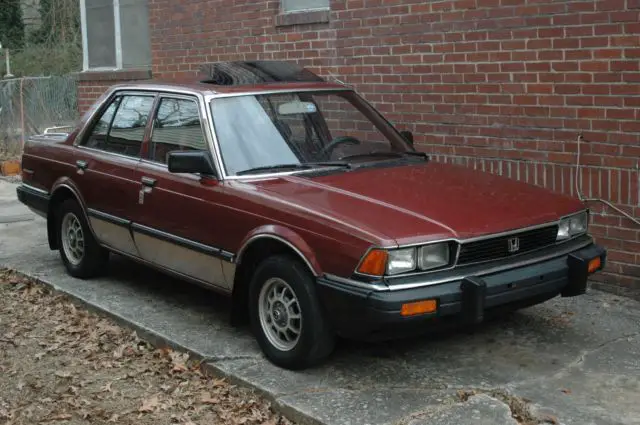 1983 honda accord sedan. unique, vintage, & intact