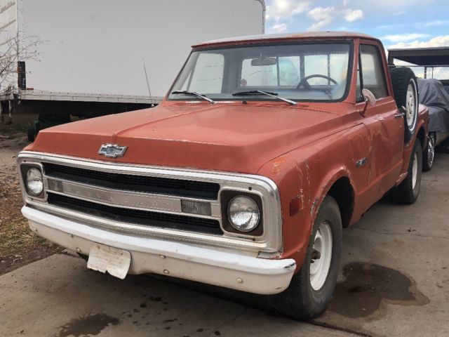 *nice* project 1970 chevy c-10 step side short bed -12 bolt posi rear end