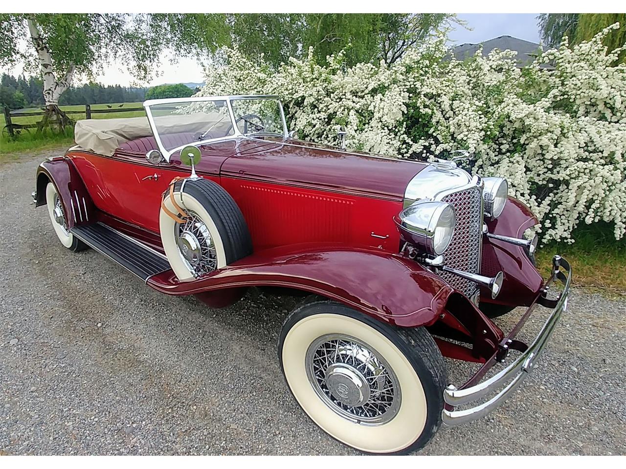 chrysler imperial red & burgundy