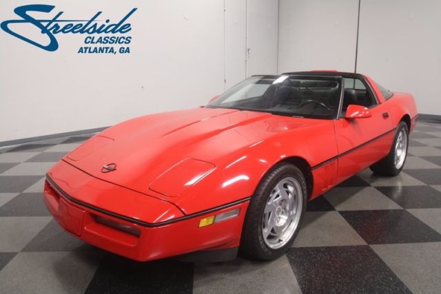 1990 chevrolet corvette 89296 miles red coupe 5.7 liter lt1 v8 automatic